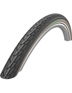 Schwalbe btb Road Cruiser 42-622 K-Guard zwart/coffee refl