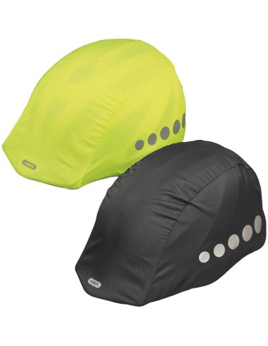 Abus regenhoes helm zwart uni