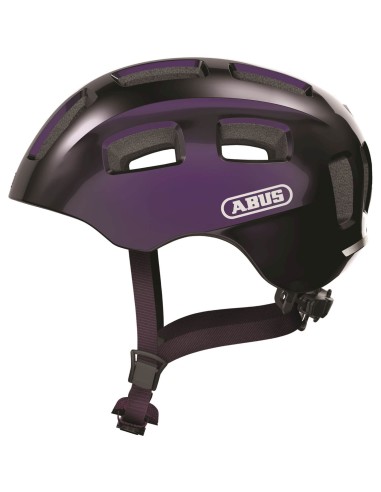 Abus helm Youn-I 2.0 black violet S 48-54cm