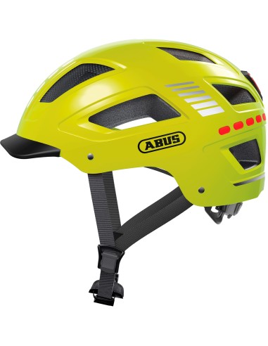 Abus helm Hyban 2.0 LED signal yellow M 52-58cm