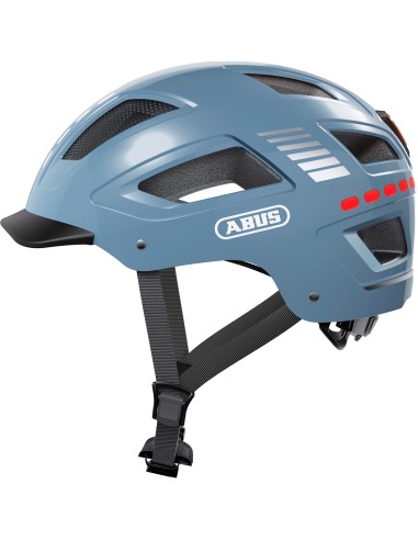 Abus helm Hyban 2.0 LED signal glacier M 52-58cm