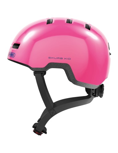 Abus helm Skurb Kid shiny pink M 50-55cm