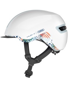 Abus helm Hud-Y flower white S 48-54 cm