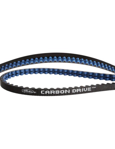 Gates CDX belt Carbon Drive 108 tands zwart/blauw