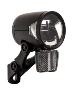 Herrmans koplamp H-Black MR8 aan/uit dynamo