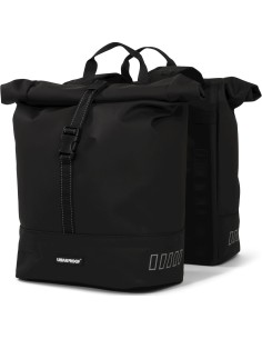 Urban Proof double rolltop bag 38L recycled zwart