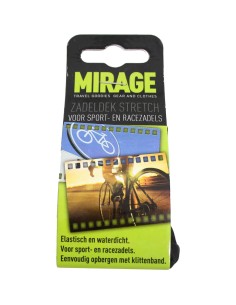 Mirage zadeldek sport stretch nylon zwart