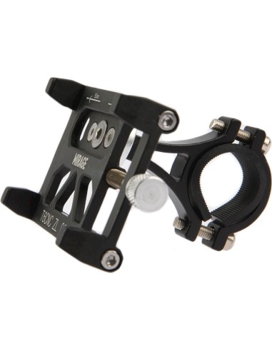 Mirage telefoonhouder alu m/bracket black