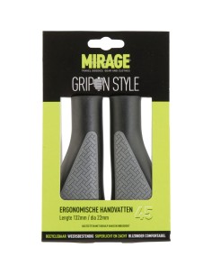 Mirage handvatten Grips in Style 132mm zwart/grijs