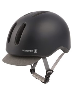 Polisport helm Commuter L 58-61 cm black matte