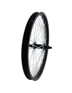 HB voorwiel 20 Freestyle 14mm as zwart 48 spk