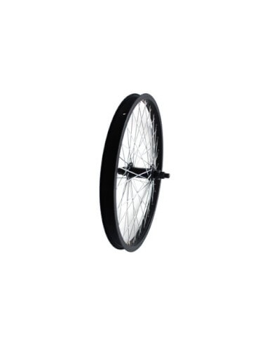 HB voorwiel 20 Freestyle 14mm as zwart 48 spk