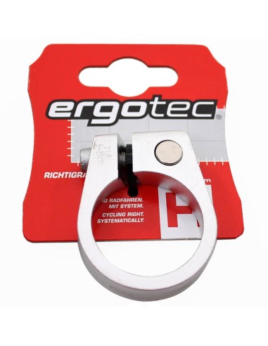 Ergotec zadelpenklem SCI-105 31,8 zilver