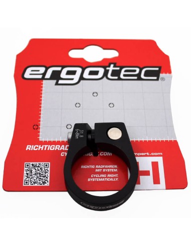 Ergotec zadelpenklem SCI-105 31,8 zwart