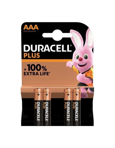 Duracell batterij Plus 100% extra life MN1500/LR6/AA BP4