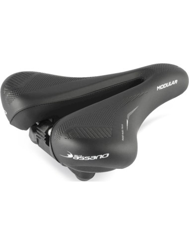 Selle Bassano zadel Modular CT zwart