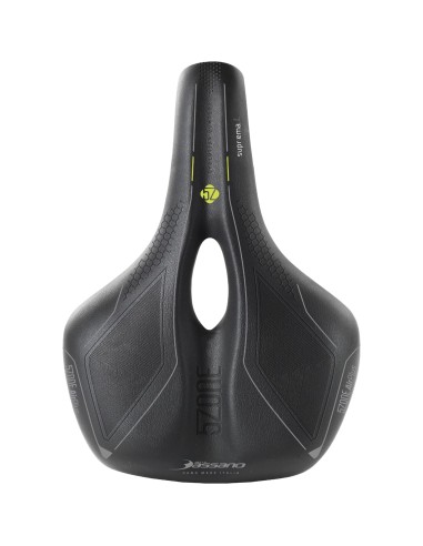 Selle Bassano zadel Suprema 5zone EL dames zwart