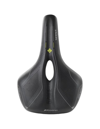 Selle Bassano zadel Suprema 5zone EL heren zwart