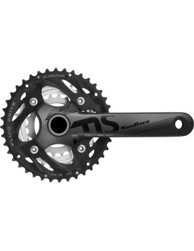 Sunrace crankstel MS50 40/30/22 10v