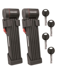 Trelock vouwslot set 2x FS 480 Cops ZF 480 X-Press Twin 100