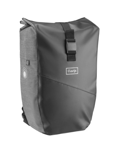 Clarijs rugtas variobag 24L zwart-grijs