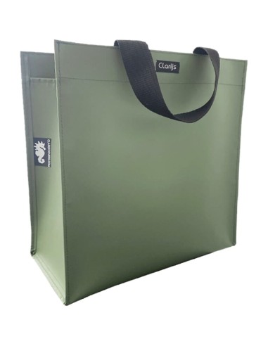 Clarijs shoppertas PVC 23L matt olijf