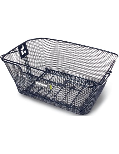 Basil mand Capri flex 20L zwart 39x30x17cm