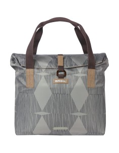 Basil shoppertas Elegance chateau taupe 20-26L