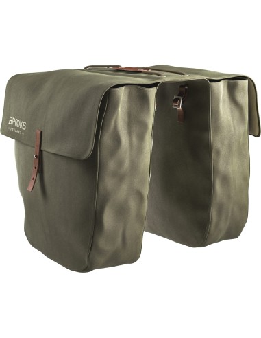 Brooks fietstas dubbel Brick Lane Panniers Sage Green 30L