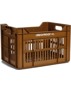 Urban Proof fietskrat 30L toffee brown Recycled 40x30x25cm