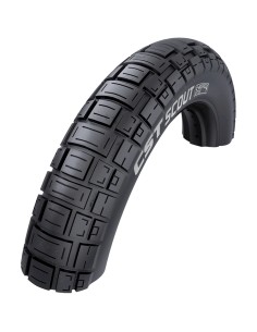 CST btb Fatbike Scout 20 x 4.00 zwart reflectie