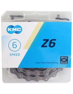 KMC ketting Z6 grey 114s