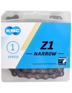 KMC ketting Z1 3/32 narrow brown 112s