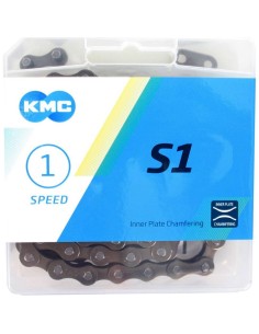 KMC ketting S1 1/8 wide brown 112s