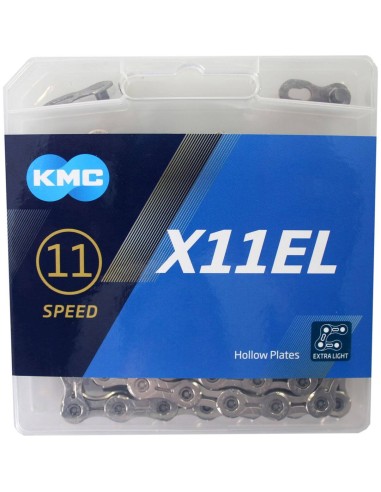 KMC ketting X11EL silver 118s