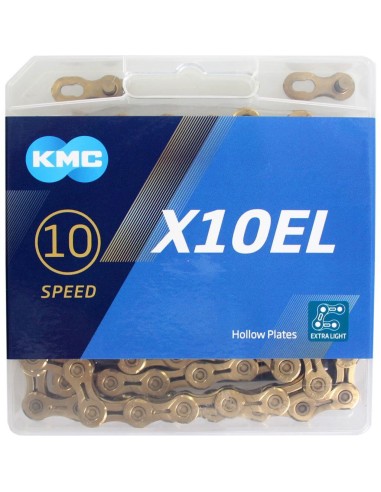 KMC ketting X10EL gold 114s