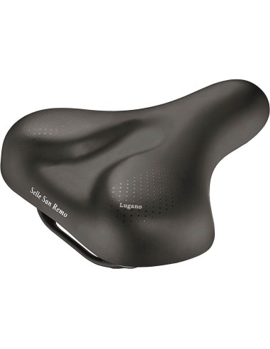 Selle San Remo zadel Lugano zwart