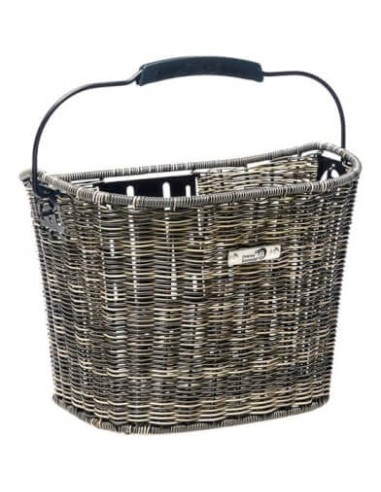 New Looxs mand rattan Lombok 19L grey 34x25x25cm