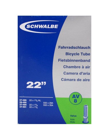 Schwalbe bnb AV8 22 x 1 3/8 - 1 1/2 av 40mm