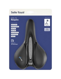 Selle Royal zadel Respiro Moderate 5131 zwart