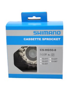 Shimano cassette 8v 12/25 HG50