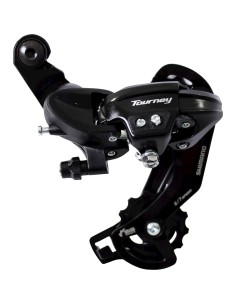 Shimano achter derailleur Tourney TY300 z/haak