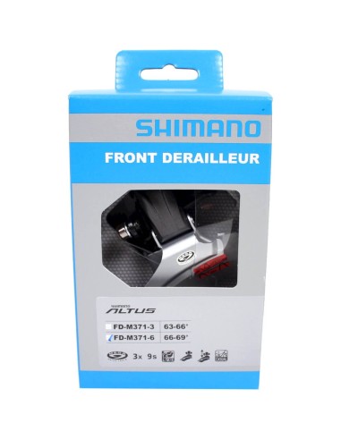 Shimano voor derailleur 28.6/34.9 dual Altus M371