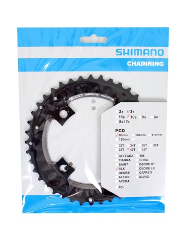 Shimano kettingblad 40t FC-M7000 Voor 40-30-22t