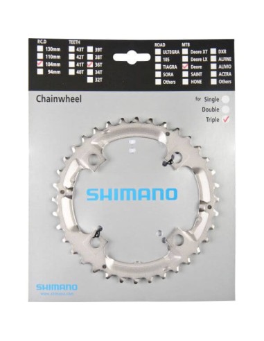 Shimano kettingblad 36t FC-M532 4 arm