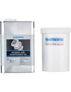 Shimano naaf olie en dompelvat blik 1L voor interne naaf