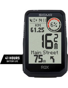 Sigma fietscomputer ROX 4.0 Endurance GPS top mount