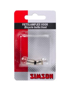 Simson lampje voorlicht 6 volt / 2,4 watt (2)