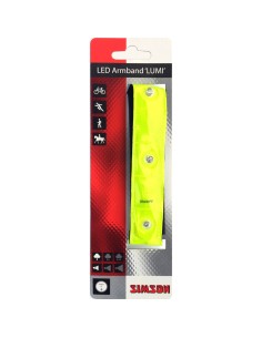 Simson reflectie armband Lumi led