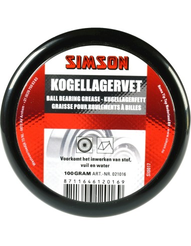 Simson kogellagervet 100gram